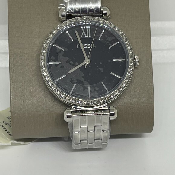 Fossil Tillie Three-Hand Stainless Steel Watch - Picture 1 of 9